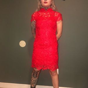 Asian dress.beautiful thick Embroidered